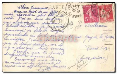 Bourbriac — Góra Placu — Fot. BONVIER-MAÇON — Rewers