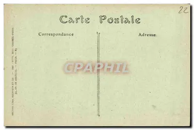 Plestin-les-Greves (C.-du-N.) — Castelo de Lesmaës, Fachada sul. — Verso