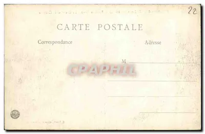 Plestins-les-Grèves (C.-du-N.) — Toul-an-Hery — A Praia e o Castelo — J. Sorel, editor, em Rennes — Verso