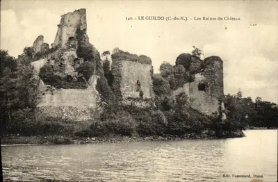 Le Guildo (C.-du-N.) — As Ruínas do Castelo — Edit. Passemand, Dinan, n°140