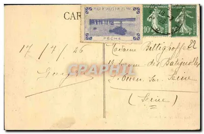 Sables d'Or les Pins — Ronde des bois d'Amour — Foto R. BINET - St-Brieuc — Verso