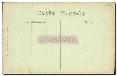 Kasteel van KERGRIST — La Chapelle — Uitgever : EME. PHOT. NEURGEN & CIE — Parijs — N° 470 — Achterkant