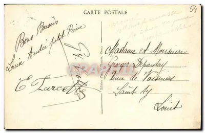 Marbache - Bord della Mosella — Edizione Gasmann — Verso
