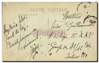 Velars-sur-Ouche — O Castelo, a Colônia e o monumento de Nossa Senhora — N.D.E. n°50 — Verso