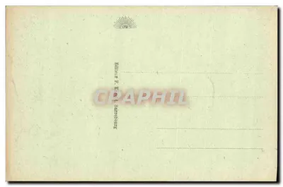Sarrebourg (Moselle) - Temple Protestant - éditeur F. Kugel — Verso