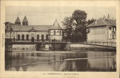 Sarrebourg - Margem da Sarre — Cliché Ch. Bergaret, n°26
