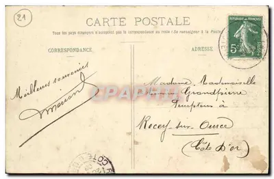 Castelo de LA ROCHE-en-BRENIL — (Les Fossés) — Le Morven Illustré — Verso