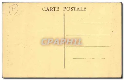 Abbaye de FONTENAY (Côte-d'Or) — Kaplica Obcych (XII i XIV w.) — Château Arret - Montbard - Repre. Interd. — Rewers