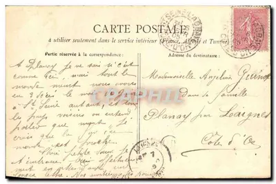 Trasa Échelles w Saint-Pierre-d'Entremont — Au Frou — wydawca Chloé P. Aloye, n° 789 — Rewers