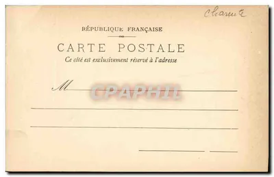La Couronne — Grade do logradouro do Abbé — Charente — Verso
