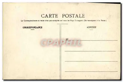 Angoulême — Katedra św. Piotra — Dolna część fasady — Librairie Barraud, Angoulême — Rewers