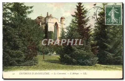 Cerca de Angoulême — A Coroa — A Abadia — LL.