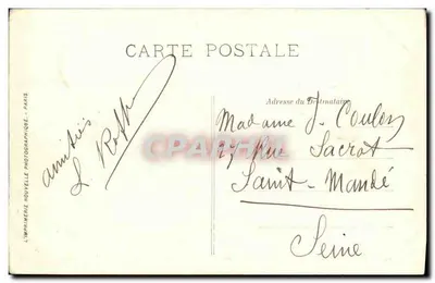 Cerca de Angoulême — A Coroa — A Abadia — LL. — Verso
