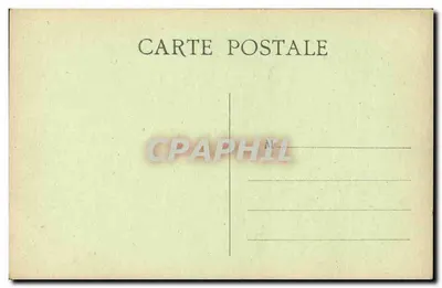 Angoulême — Kerk van Sint Martial — Foto-uitgever A. Gilbert, Angoulême — Achterkant