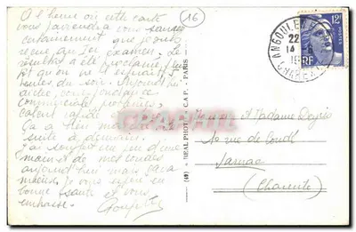 Angoulême — Visão Geral da Catedral — LL. n°149 — Verso
