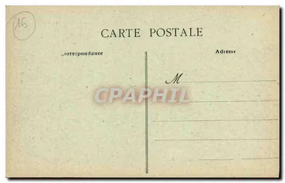 Angoulême - Panorama de Saint-Martin — vue depuis un promontoire avec arbre en premier plan, éditeur D. Jacquemsen, N° 78 — Verso