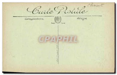 Angoulême — Rue des Halles — LL. — Wydawca LL. n°52 — Rewers