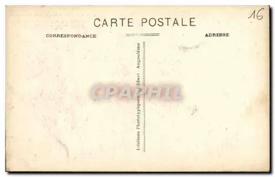 Katedra Świętego Piotra — Angoulême (Charente) — A.G.A. 1010 — Rewers