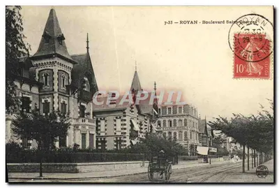 Royan - Boulevard Saint-Georges — éditeur C. P. A. Royan, n° 7-33