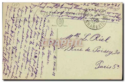 Royan — Le Casino Municipal vu de la Mer — LL. — Sélecta — Verso