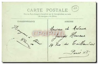Royan - De Beeld van Eugène Pelletan en de Stad - LL. - n°77 — Achterkant