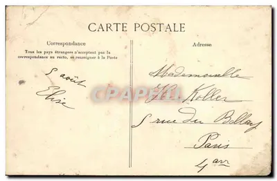 CPA Royan A L abri du Vieux Mole Bateaux — Verso