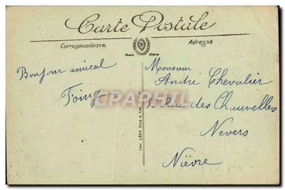 Royan — Przylądek w kierunku Foncillon — LL. n°59 — Rewers