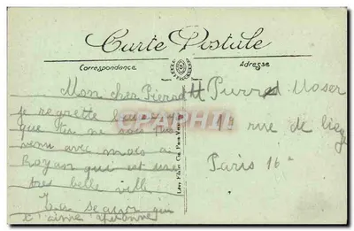 Royan — La Plage et la Ville — LL — Verso