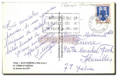 Elcée — rua com casa antiga — Elcée — Verso