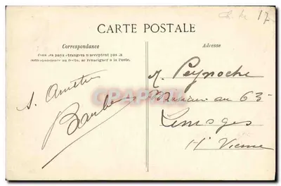 Zamek Oleron — Citadelle — Wydawca: Postes Rouas — Rewers