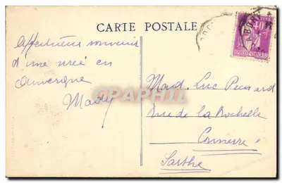 Ambiente de Riomès Montanhas (Cantal) — A Estrada de Menet ao Ponte da Morte — Editor não identificado — Verso