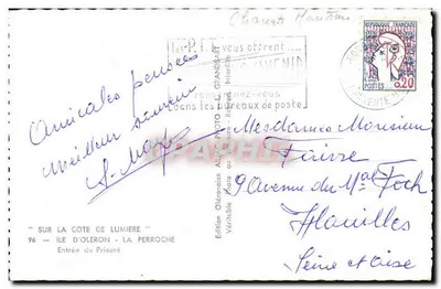 Wejście do Prieuré — Ariac — Wydawnictwo Oleronaise Photo — Rewers
