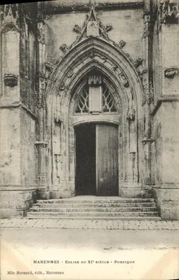 Marennes - Igreja do século XI - Portal