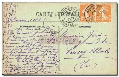Quézac - A Capela de Nossa Senhora de Quézac — Pierre Malrons, editor, Aurillac — Verso