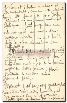 Piekny Cantal — CONDAT-EN-FENIERS (Wys. 700 m.) — Publiczny ogród — Rewers