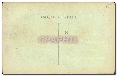 Zamek Pestel — Strona Wschodnia — L'Auvergne, Cantal — 415 — Rewers