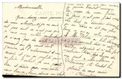 De Plomb du Cantal (1858 m) gezien vanuit de dal van Bélinay — serie 855 — uitgever Le Cantal Pittoresque — Achterkant