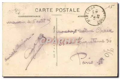 Chaudesaigues — Vista General — Ed. P. y A. Aurillac — Reverso