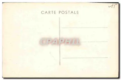 Raulhac (Cantal) — Katedra i Plac — Wydawca E. Meier, Mâcon — Rewers