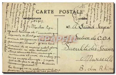 Cantal - 1302. Brèche de Roland - O Col — Gernand Malbrous, editor. Au Thirat — Verso