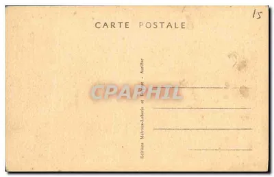 Aurillac — Ogólny Widok (Część Południowa) — Wydawnictwo Malroux-Laborie i Delpont — Rewers