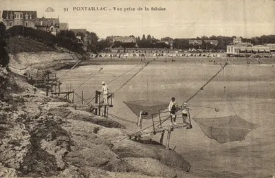 PONTAILLAC - Vista tirada da falésia — Edição Nouvelles Cartes, Royan