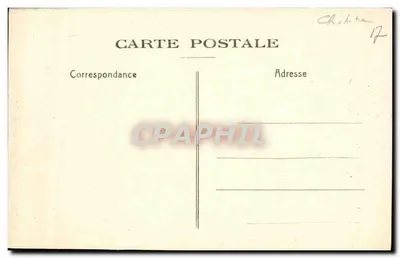 Surgères — O Castelo — Torre Norte — Edit. Gravelat - G. Malpôt — Verso