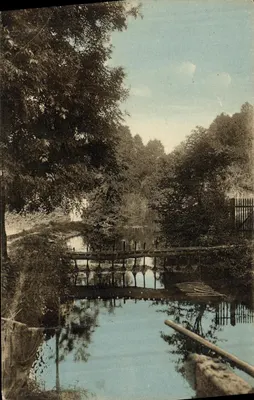 A Ribeira do Moulin du Champ entre ROMEgoux e GEAY — Edição artística R. Bergevin, n° 4369