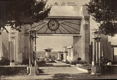 Le Lido - Côte promenade — Royan — Édition L. Delleve, n°291