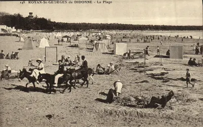 Royan-St-Georges de Didonne - La Plage — Éditeur Nouvelles Galeries, Royan