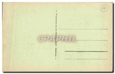 Fouras - Bulwar Oceania — widok plaży z kąpielącymi się i spacerującymi — n° 17 — Rewers