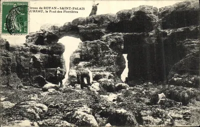 Pont des Pierrières — Royan - Saint-Palais — Éditeur Ureaux