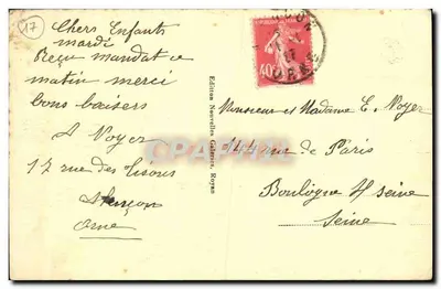 St-Palais-sur-Mer — La Roche Percée — Wydawnictwo Nowe Galerie, Royan — Rewers