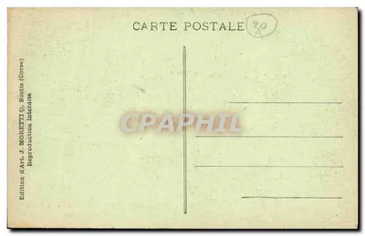 Ajaccio (Korsyka) - Muzeum Rady Miejskiej, Busto Canovy — Rewers